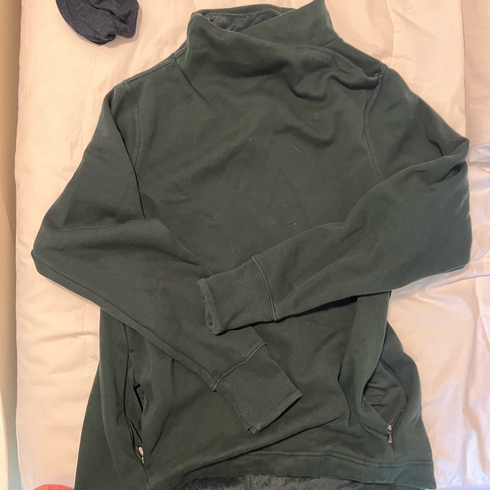 Athleta Forest Green Pullover - image 4